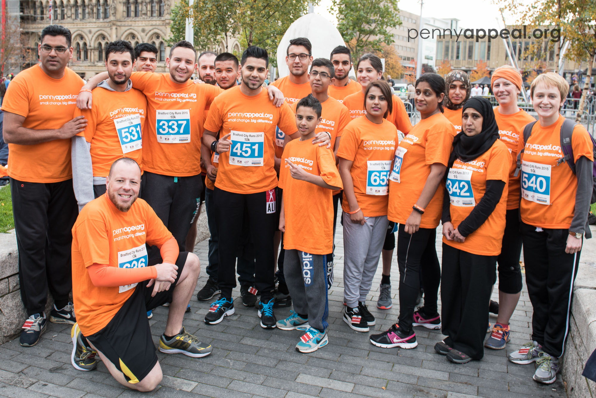 #TeamOrange at the Bradford 10k